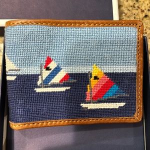 Brand new Smathers & Branson sailboat wallet